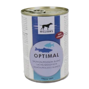 Pâtée Premium pour Chien au Saumon & Poisson blanc – Gamme Optimal